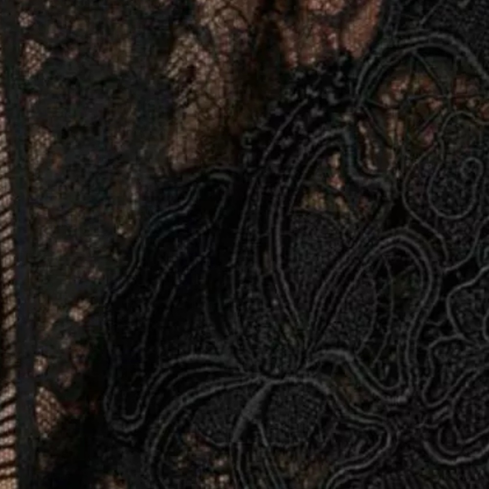 🖤 ZUHAIR MURAD Illusion Nude Lace Mermaid Gown 14 - Picture 8 of 9